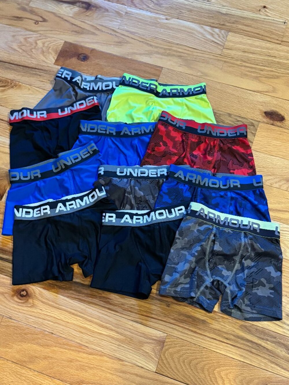 YXS, Under Armour boys' performance boxer briefs